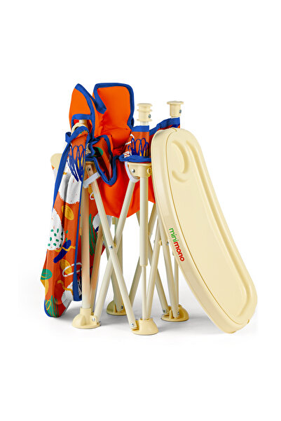 Minimono PlusUp Tenteli 0-4 Yaş Portatif Katlanır - Yükseltici Mama Sandalyesi