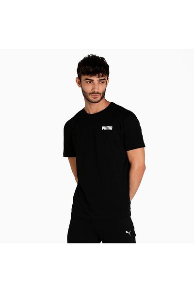 Puma Mens Essentials Small Logo T-Shirt - Black