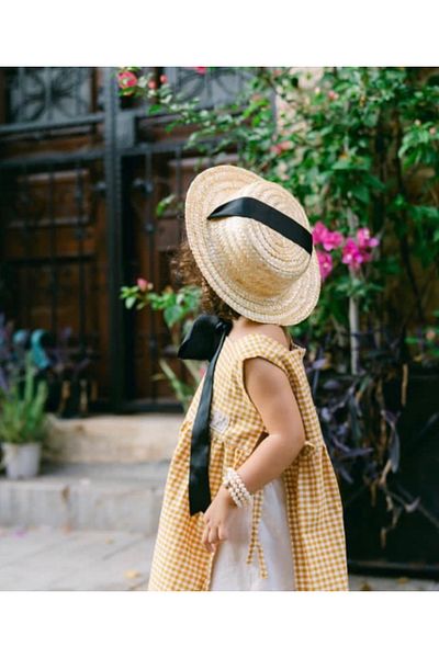 laviyonsa Beach Baby Straw Hat Accessory