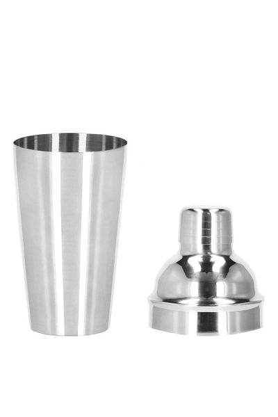 Springos Shaker drink preparation set, 750 ml, 6 elements, silver