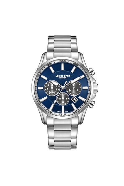Lee Cooper Men's Multi Function Dark Blue Dial Watch - LC08149.390