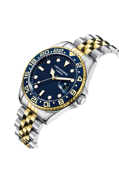 Lee Cooper Lee Cooper Men's Analog Dark Blue Dial Watch - LC08142.290