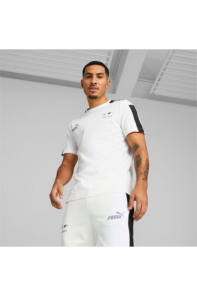 Puma Mens BMW M Motorsport MT7 T-Shirt - White