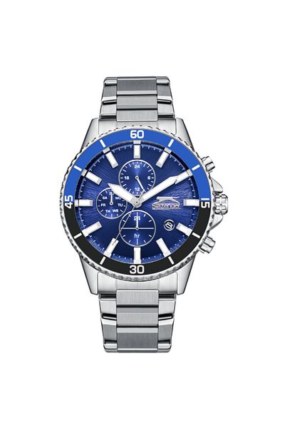 Slazenger Men's Multi Function Grey Dial Watch - SL.9.2410.2.05
