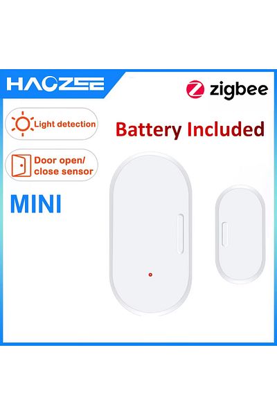 Choice مستشعر اتصال الباب والنافذة الذكي Zigbee كاشفات لاسلكية تفتح/تغلق تدعم Zigbee2mqtt Home As...