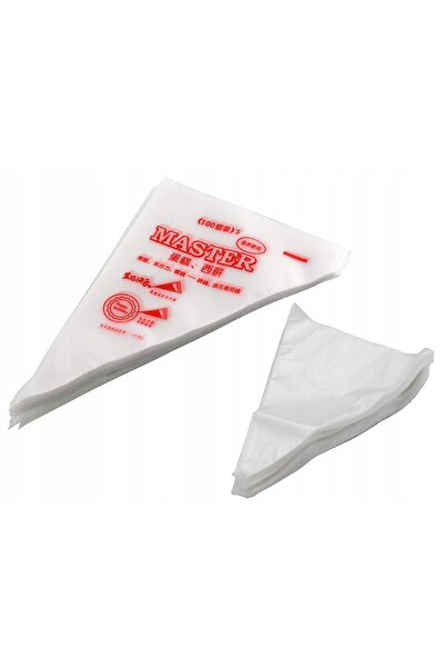 OEM Set 100 pungi de patiserie de unica folosinta, posuri pentru decorat torturi si prajituri, marimea L