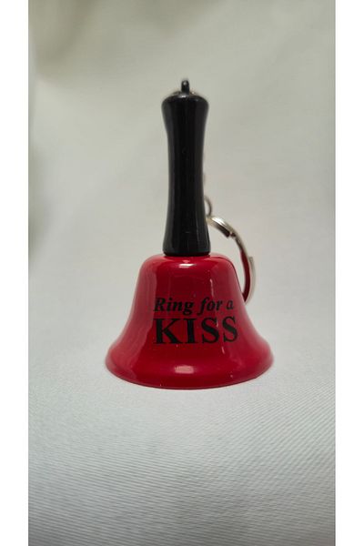 Land of Souvenir Message Bell with Metal Keychain
