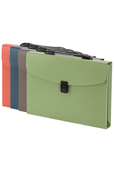 Deli Πλαστικός Χαρτοφύλακας με Λαβή 13 Θέσεων Deli