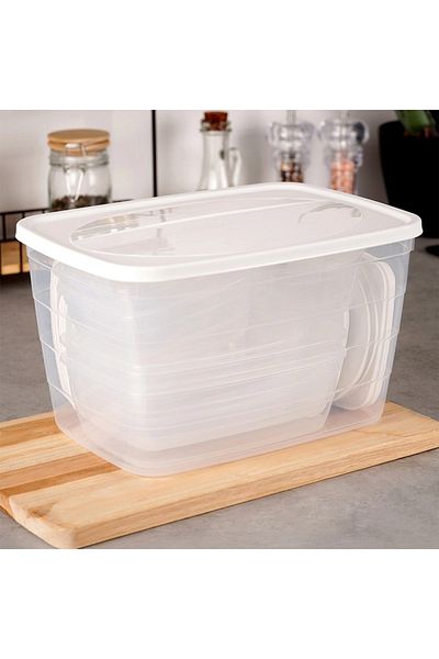 Orion Set of 11 casserole dishes with plastic lids