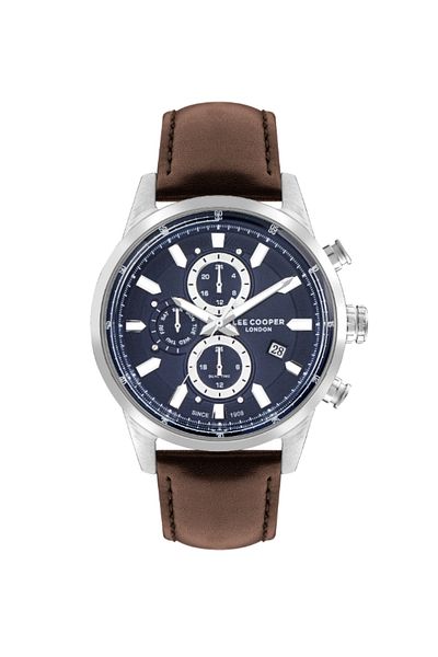 Lee Cooper Men's Multi Function Blue Dial Watch - LC07855.394
