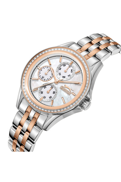 Slazenger SLAZENGER Women's Multi Function Mother Of Pearl Dial Watch - SL.9.2392.4.02