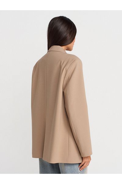 Dilvin 60770 Blazer Jacket-Beige