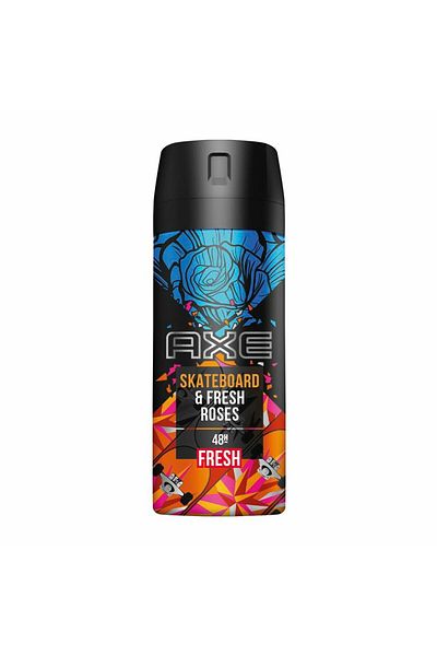 Axe Skateboard & Fresh Roses Deodorant For Men 150 ml