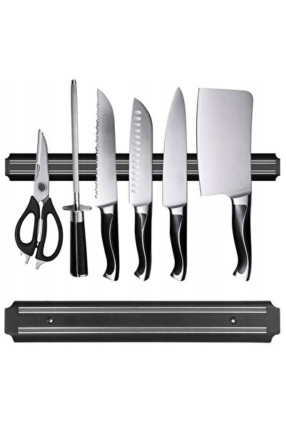 OEM Magnetic holder for utensils and tools, ideal for knives and scissors or tools, 33 cm, black