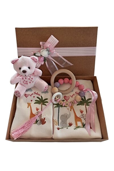 Style Baby Amazing Hoşgeldin Yenidoğan Kız Bebek, Kişiye Özel isimli Diş Kaşı...