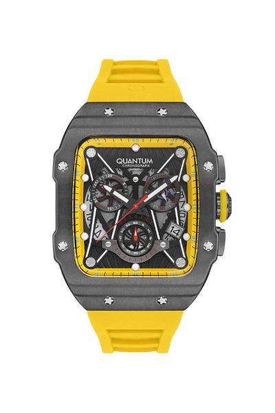 Quantum QUANTUM Men's Chronograph Black Dial Watch - HNG1080.054