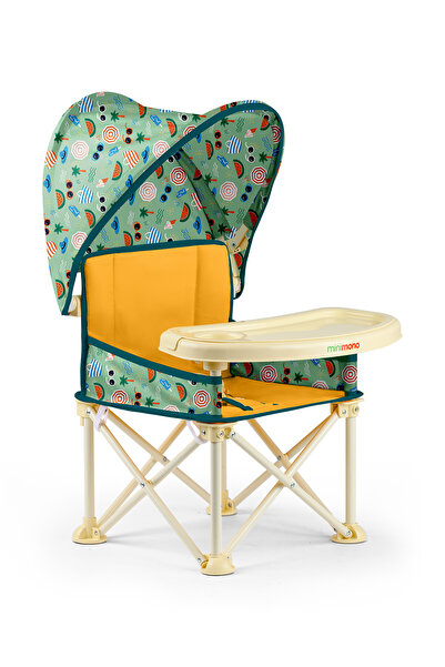 Minimono PlusUp Tenteli 0-4 Yaş Portatif Katlanır - Yükseltici Mama Sandalyesi