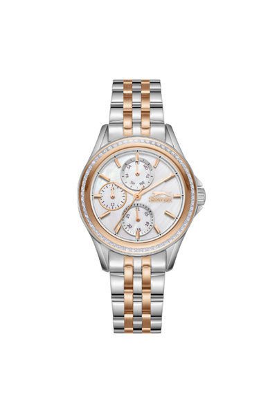 Slazenger SLAZENGER Women's Multi Function Mother Of Pearl Dial Watch - SL.9.2392.4.02