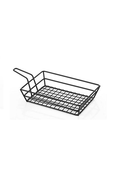 Altınbaşak Rectangular Presentation Basket with Handles 28X16Cm A00903