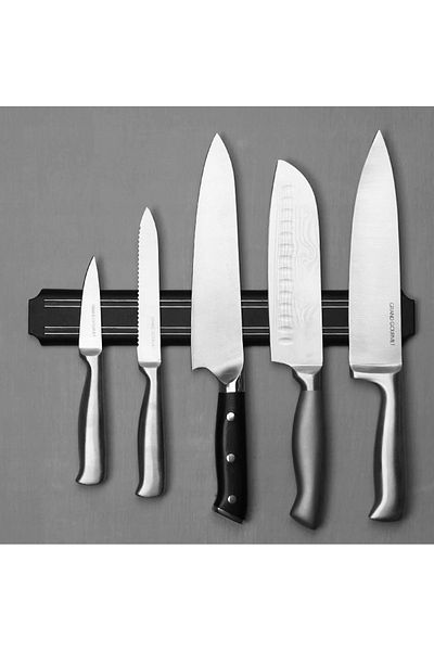 OEM Magnetic holder for utensils and tools, ideal for knives and scissors or tools, 33 cm, black