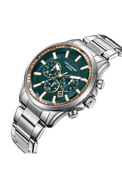 Lee Cooper Lee Cooper Men's Multi Function Dark Green Dial Watch - LC08149.370