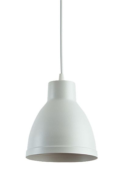 Modavize Enzo Special Design - Modern White Single Pendant Lamp Chandelier Cafe Kitchen Living Room