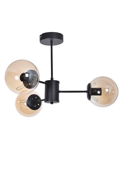 Modavize Seoul Modern Design - Living Room Dining Room Glass Pendant Lamp 3-Piece Chandelier Set