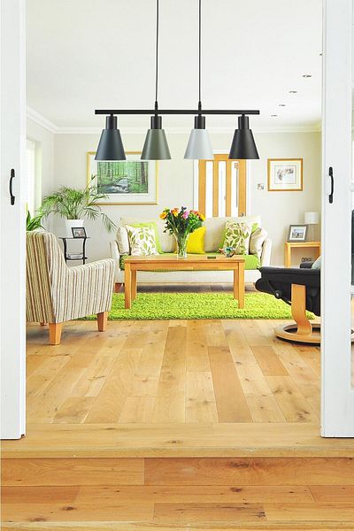 Modavize Pera Special Design - 4-Piece Pendant Chandelier - Black Anthracite White Green Living Room Kitchen Cafe Row