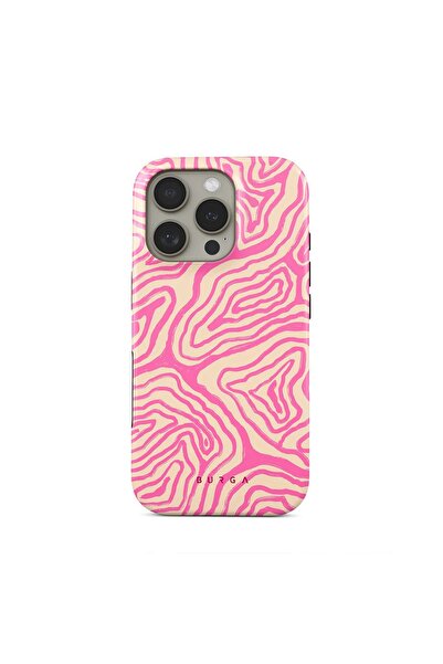 BURGA iPhone Case Compatible iPhone 16 PRO Hybrid 2-Layer Hard Shell Silicone...