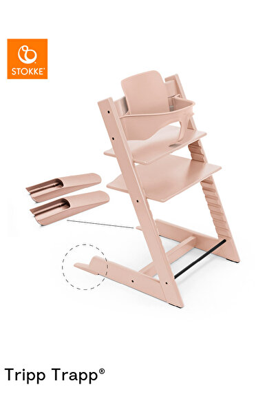 Stokke Βρεφικό σετ Tripp Trapp V2 Serene Pink
