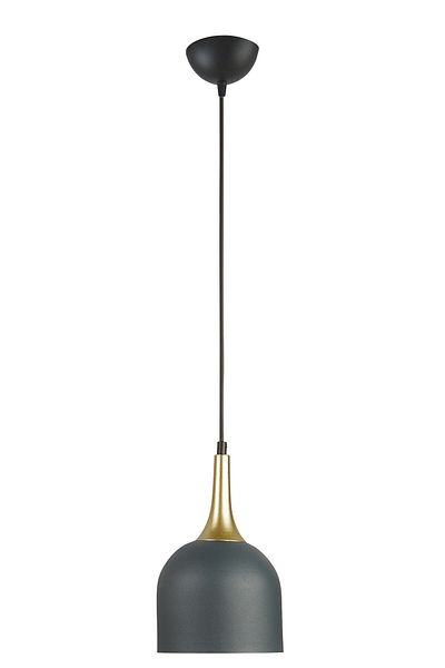 Modavize Reina Modern Decorative Anthracite Single Pendant Chandelier - For Cafe, Kitchen, Living Room