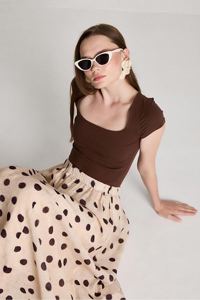 minaaise Lau Skirt Ecru