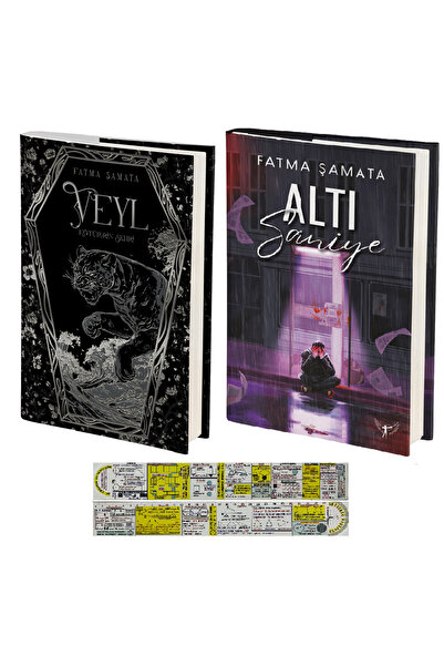 Artemis Yayınları Veyl Kötülerin Şehri + Altı Saniye 2 Kitap Set Fatma Şamata (Ciltli) + Mat. Öğreten Cetvel