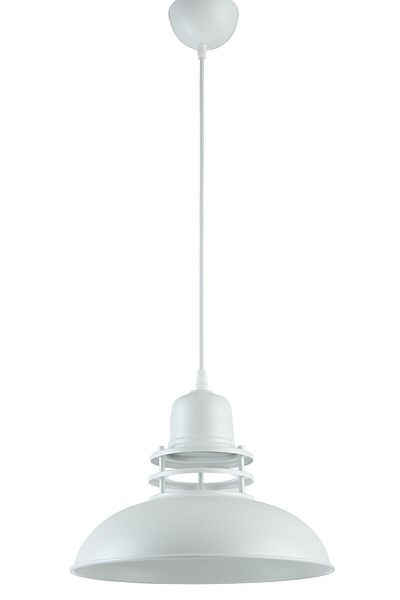 Modavize Lantern Special Design - Modern Living Room and Kitchen - White Single Pendant Chandelier