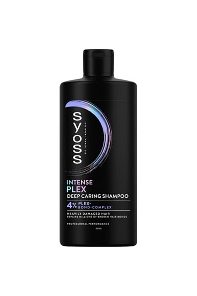 Syoss Intense Plex Bonding Shampoo, Professional Performance For Severely Damaged Hair, 440 ml