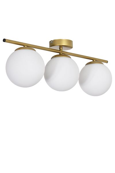 Modavize Nika Modern Living Room - 3-Piece White Antique Chandelier - Bedroom and Kitchen Set