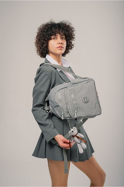 ÇÇS Ççs Women's Backpack Ccs17953 Std Gray