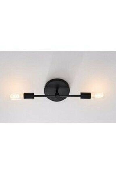 Modavize Edi 2-Piece Modern Living Room - Retro Kitchen and Cafe Set - Ceiling and Wall Sconce (BULB-FREE)