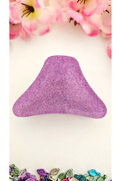 cityvision Agrafă Fenomenă care strălucește în întuneric Mountain Figure Purple Color 7 cm