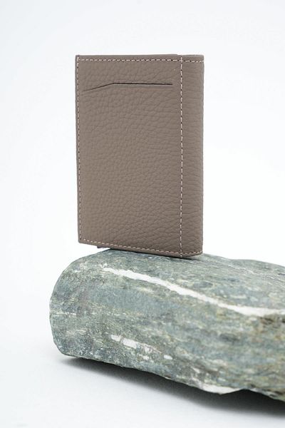 Deri Company Mechanical Leather Wallet Mink 113570