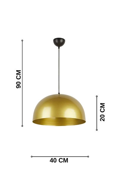 Modavize Togo Special Design Modern Living Room - Kitchen - Cafe - Children's Room Metal Antique Color Single Pendant Lamp Chandelier