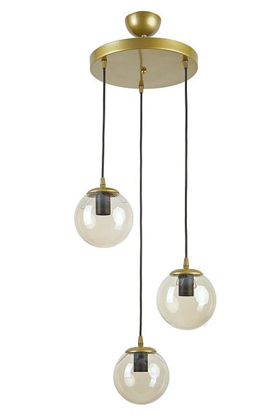 Modavize Candy Colored Modern Design - Cafe - Kitchen - Living Room 3-Piece Chandelier Set