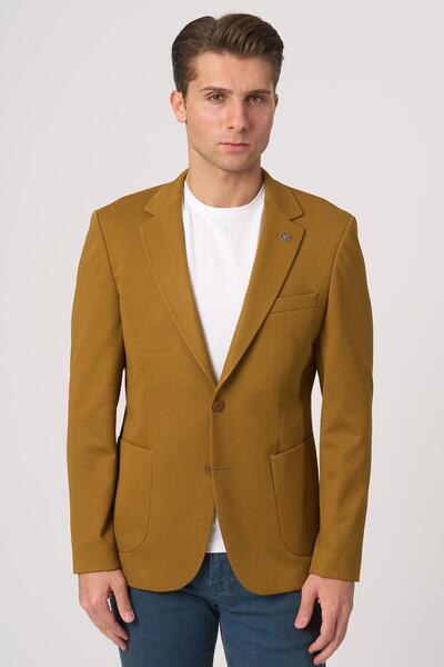 White Stone WHİTE STONE 2025-Y C4025-1 CEKET TÜTÜN