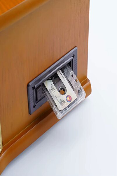 ULTRATEKNO Nostaljik JOT402AM DÖNENCE Pikap Ahşap 2X5W Stereo Spk MP3 Çalar USB-Radyo-CD-Kaset BT Müzik Çalar