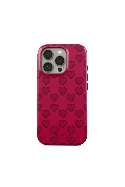 BURGA iPhone Case Compatible iPhone 16 PRO Hybrid 2-Layer Hard Shell Silicone...