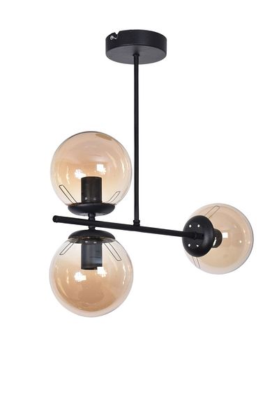 Modavize Vino Modern Design - 3-Piece Glass Chandelier Set for Living Room, Kitchen, Bedroom