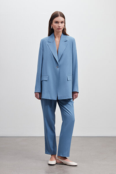 Shn TEK DÜĞMELİ BLAZER CEKET PANTOLON TAKIM