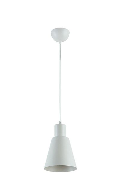 Modavize Pera Modern Design White Single Pendant Lamp - Cafe, Kitchen, Living Room Chandelier