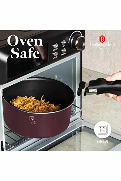 Berlinger Haus 12-piece dinnerware set from the Leonardo Collection, with removable handle