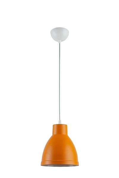 Modavize Enzo Modern Decorative Orange Single Pendant Chandelier - For Cafe, Kitchen, Living Room